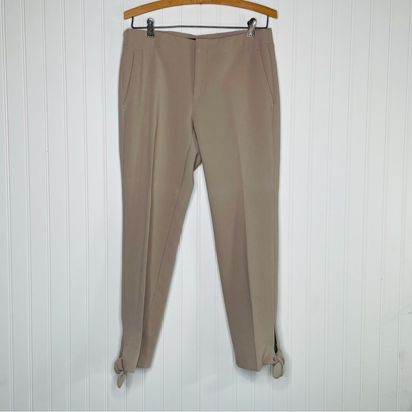 Banana Republic Bow Accent Ankle Avery Pants - Picture 2 of 7